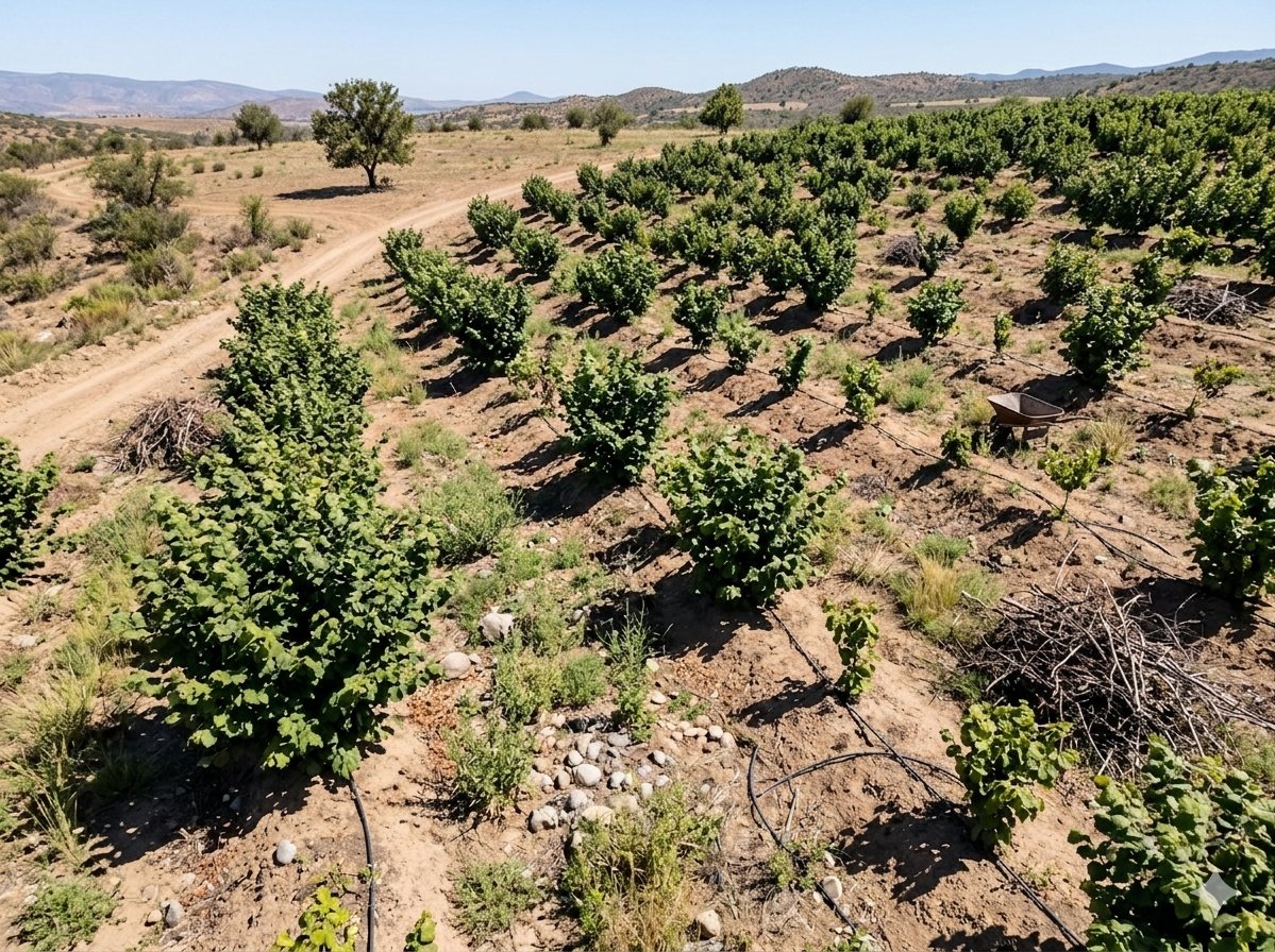 Avellano europeo en Santa Bárbara