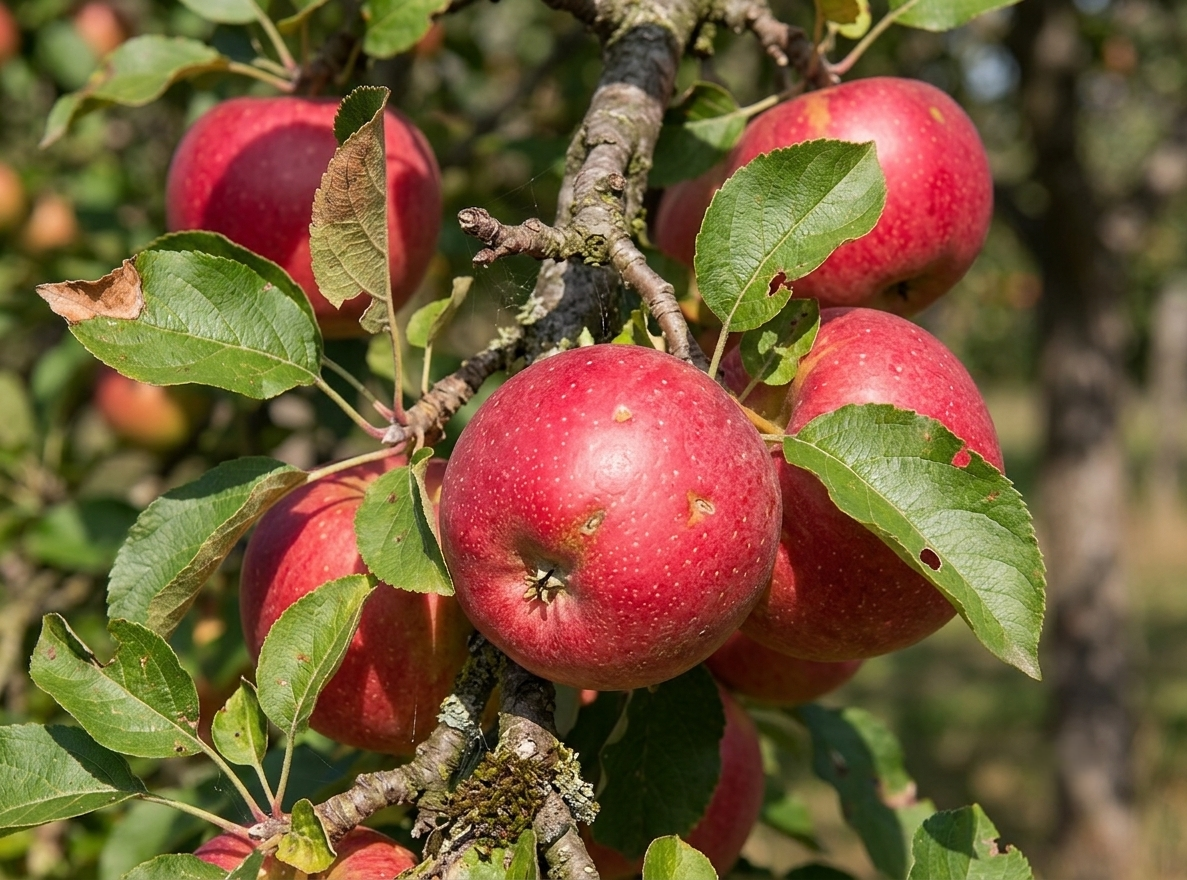 Manzanas de exportación en Angol para trazabilidad de calidad